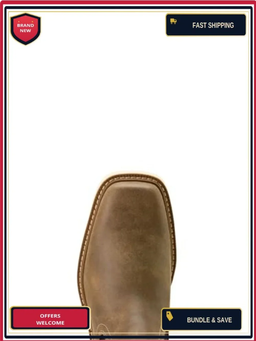 Women's Chelsea Boots Square Toe Pull-On Calf High Leather